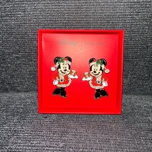 ✨🆕 Disney Minnie Mouse Christmas Baublebar Earrings